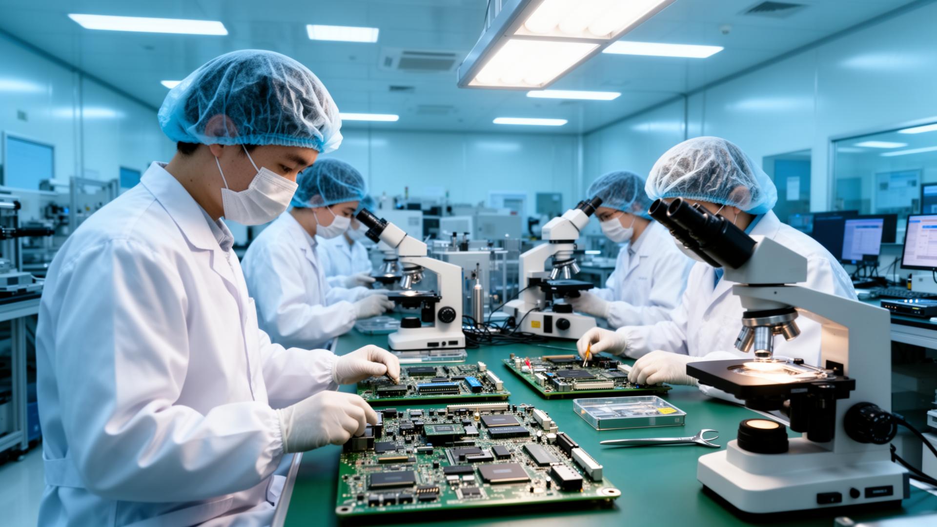 Secure hardware assembly facility for defence electronics